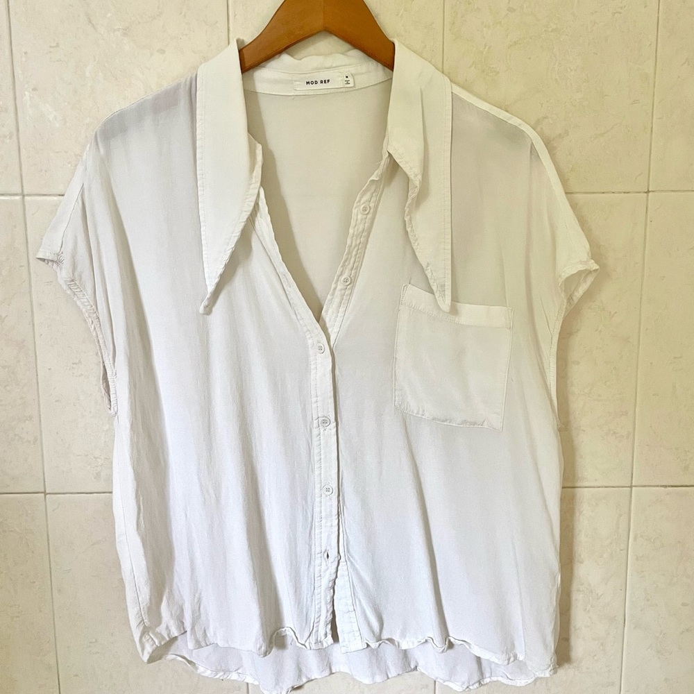 Mod Ref Button Up Top Size Medium